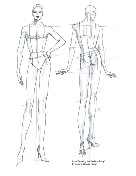 Drawing Body Template at Nick Lopez blog
