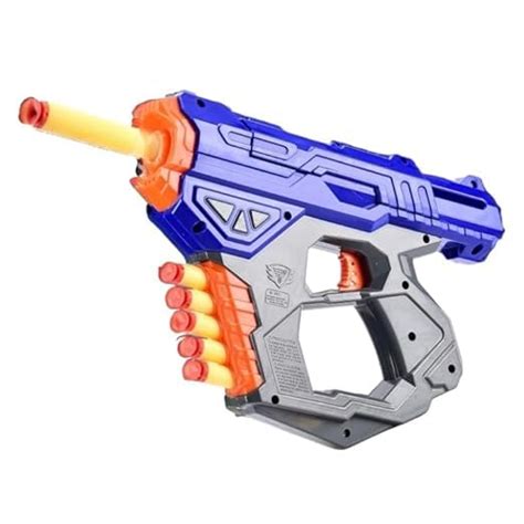 Ninos Hexa Blaster Gun Set, 65 MPS Velocity, 10 Darts, 12m Range ...