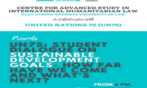 Read all Latest Updates on and about UN75 Online Student Dialogue On SDGs