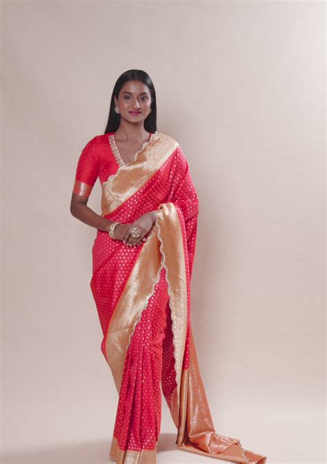 Red Saree - Buy Red Colour Saris Online At Best Prices – Koskii