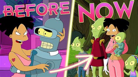 The Complete Amy Wong Futurama Timeline - YouTube