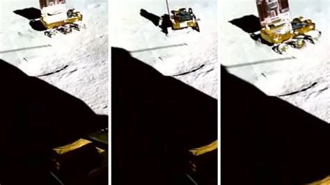Chandrayaan-3 Mission: Vikram Lander made a cute video of Pragyan Rover ...