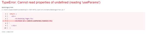 Image result for Uncaught TypeError Cannot Read Properties of Undefined Reading 'Params
