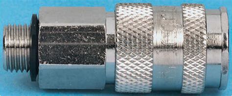 RS PRO | RS PRO Brass, Steel Female Pneumatic Quick Connect Coupling, G ...