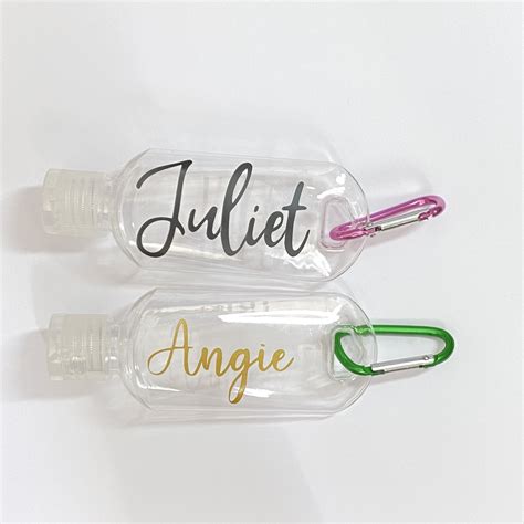 Personalized Hand Sanitizer Bottle carry, Custom Hand Sanitizer Tube ...