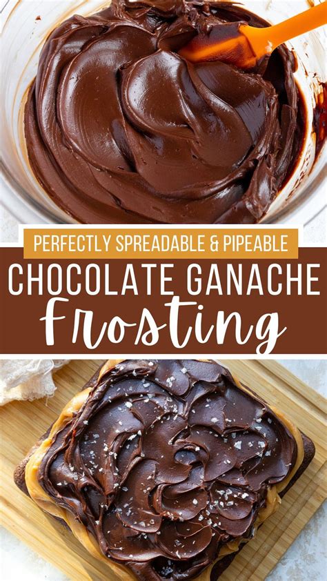 Dark chocolate ganache frosting – Artofit