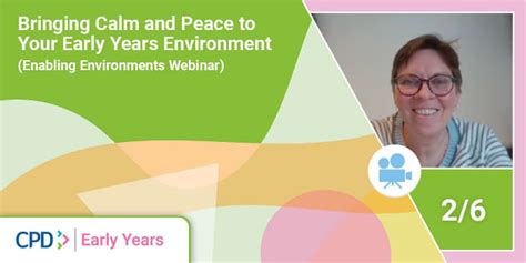Creating Peaceful Learning Environments EYFS Webinar | CPD