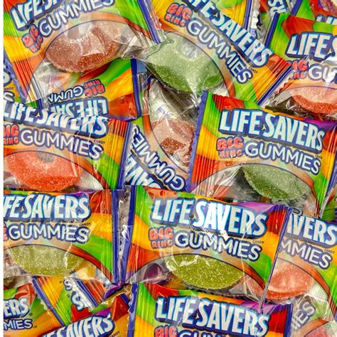 Amazon.com : LifeSavers Big Ring Gummy Candy, Fruit Flavors, 2 Pound ...