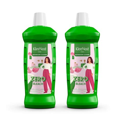 Kleenest Advanced Bathroom Cleaner Liquid, Rose – 1 litre (Pack of 2 ...
