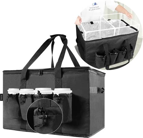 Food Delivery Bag With Drink Holder at Marina Williams blog