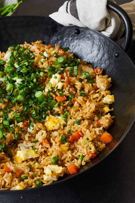 Wok Egg Fried Rice | Recipe in 2025 | Vegetarian rice recipes ...