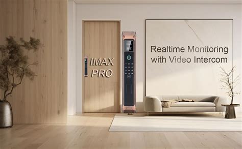 iPlug IMAX PRO Smart Door Lock | 6 Way Access with Real-Time Visual ...
