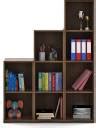 SPACEWOOD Engineered Wood Open Book Shelf Price in India - Buy ...