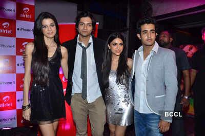 (L-R) Giselle Monteiro, Roshan Abbas, Zoa Morani and Ali Fazal during ...