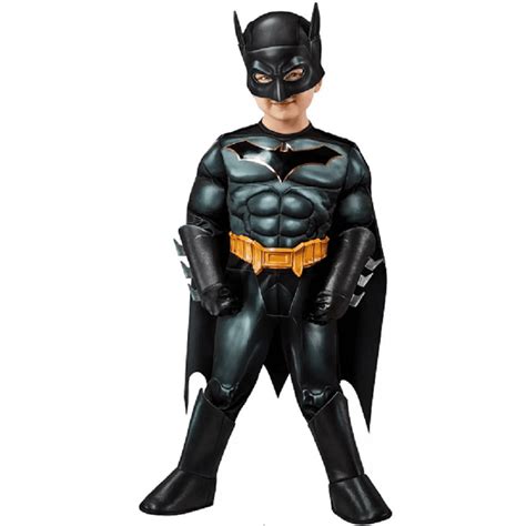 RUBIES 3T/4T Batman Halloween Costume in Black Grey with Accessories ...