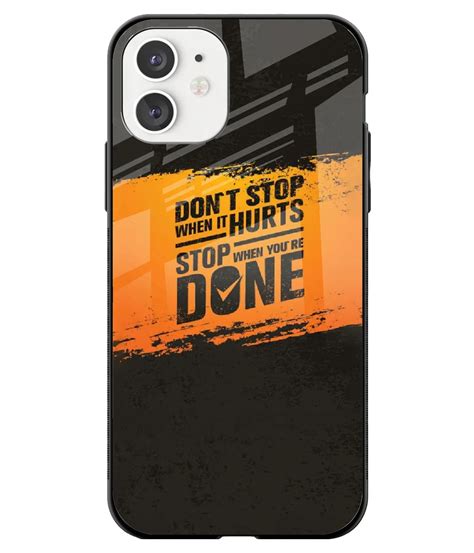 Stop When It'S Done Glossy Metal Case – CaseMonkey