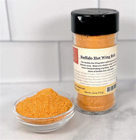 Buffalo Hot Wing Rub, Chicken Spices, Gift for Spicy Food Lover - Etsy