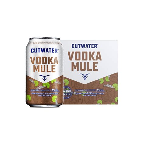 Cutwater Vodka Mule 4 Pack – Balboa's Tap House