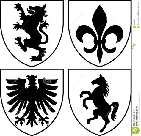 Medieval Coat Of Arms Symbols Meanings And Pictures at Imogen Holman blog