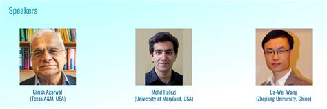 Virtual Online Workshop - Light-Matter Interactions in Low Dimensional ...