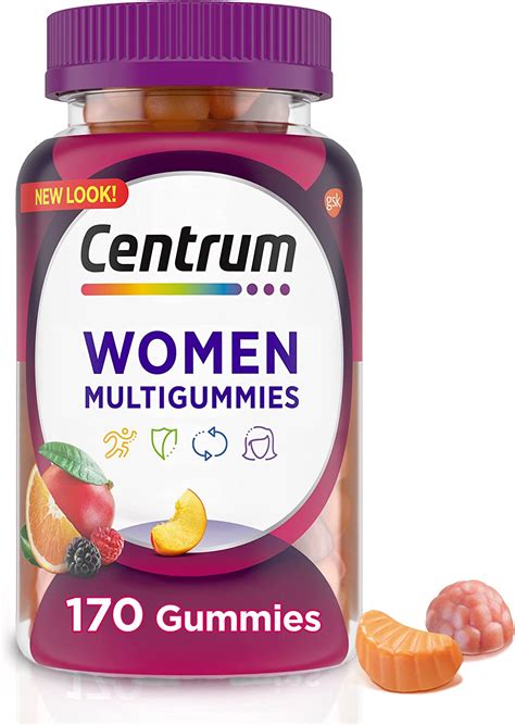 Centrum MultiGummies Gummy Multivitamin for Women, Multivitamin ...