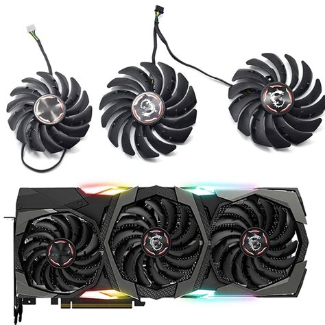 CCVA PLD09210B12HH PLD10010B12HH RTX 2080 Graphic Cooler Fan for MSI ...