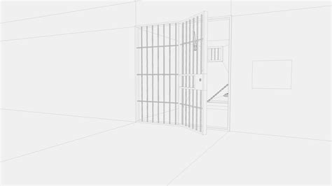 Jail Cell Drawing