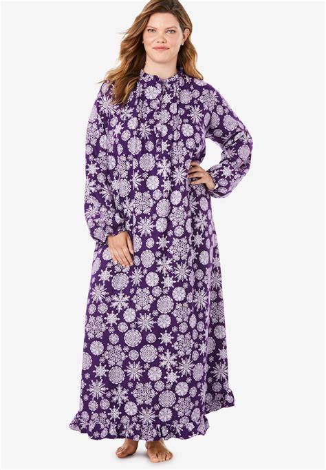 16+ Long Flannel Nightgowns Plus Size Images - Noveletras