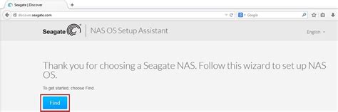 Seagate NAS Setup 的图像结果