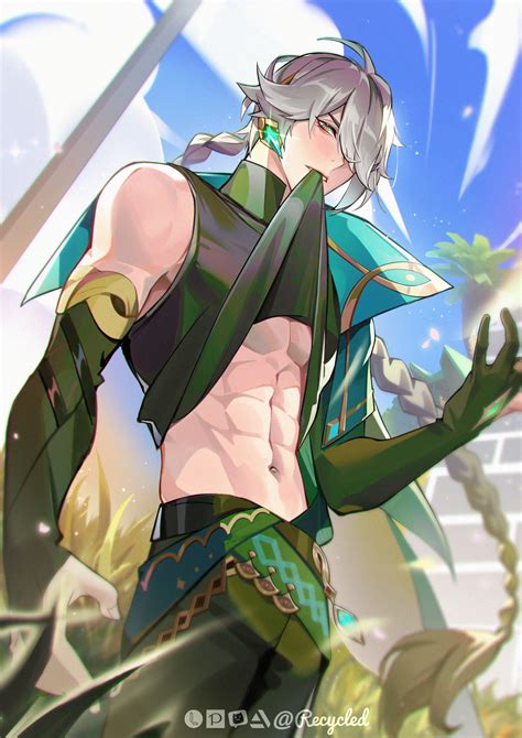 alhaitham (genshin impact) drawn by recycled | Danbooru