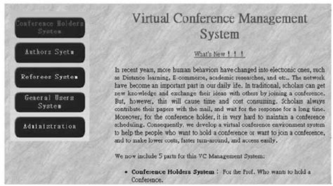 Conference Management System 的图像结果
