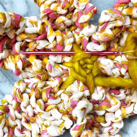 Knit Flower Tutorial 的图像结果