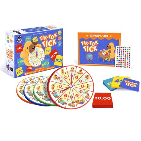 Buy Tik Tok Tick - Show the Time Quick Board Game - SkilloToys.com