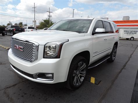 Autowerks of NWA | Used 2017 White Frost GMC Yukon Denali For Sale In Bentonville, AR 72712