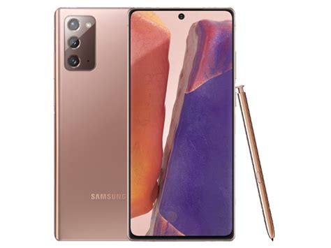 Tutte le informazioni disponibili su Samsung Galaxy Note 20