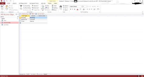 How to Add a Drop Down Box in Access 的图像结果