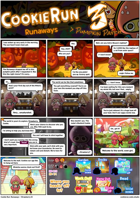 Cookie Run: Runaways - Strawberry III - Comic Studio