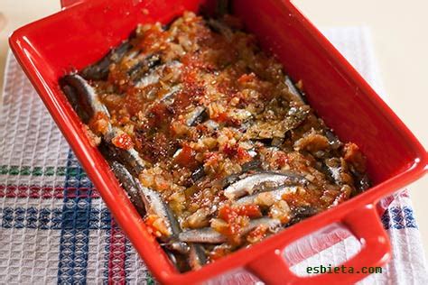 Boquerones al Horno. Muy ricos - Recetas de Esbieta