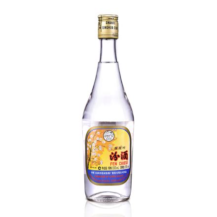 53°度汾酒玻璃瓶大盖（90年代后期）500ml+53°度汾酒玻璃瓶黄盖475ml【价格 品牌 图片 评论】-酒仙网