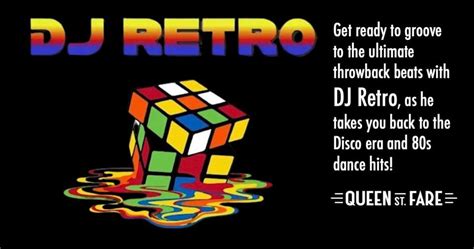 DJ RETRO, Disco and 80s only!, Queen St. Fare, Ottawa, February 24 2024 ...