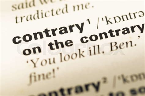 Contrary Antonym 的图像结果