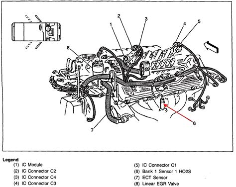 Image result for Cadillac O2 Sensor Bank 1 Location