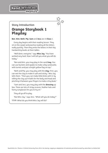 Image result for Read Write Inc. Lesson Structure