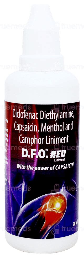 Dfo Red Liniment 50 ML | Order DFO RED LINIMENT 50 ML Online at Truemeds