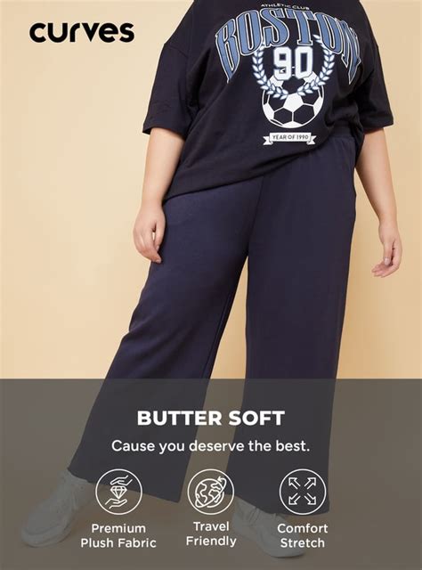 Buy Women Wide Leg Butter Soft Track Pants Online at just Rs. 1299.0 ...