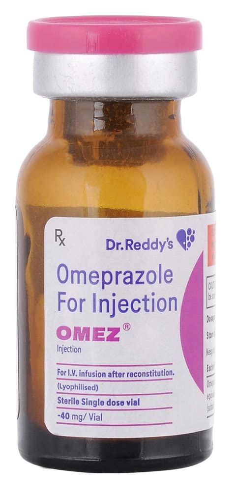 Omez 40mg - Vial of 40mg Injection : Amazon.in: Health & Personal Care