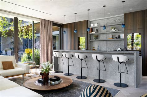 16 Contemporary Home Bar Designs That Bring the Party to Your Living Space