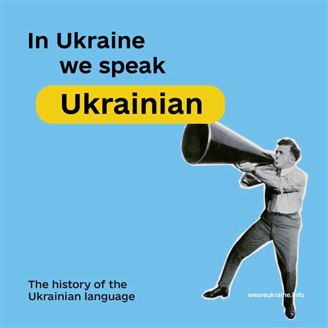 In Ukraine we speak Ukrainian! The history of the Ukrainian language - We Are Ukraine