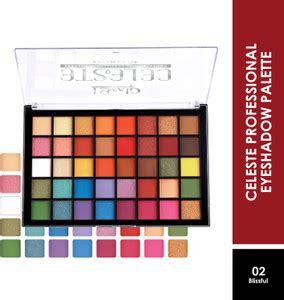 Glam21 Celeste Professional Eyeshadow Palette in 40 Shades | Highly ...
