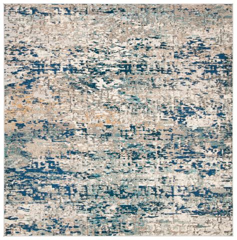 SAFAVIEH Madison Kebo Abstract Area Rug - Grey/Blue - Walmart.com